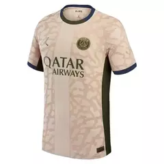 Camisa PSG IV 23/24 - Torcedor Nike Masculina - Bege