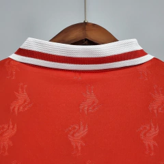 Camisa Retrô Liverpool Home 96/97 Torcedor Reebok Masculina - Vermelho - loja online