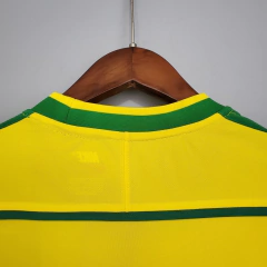 Camisa Retrô 1998 Seleção Brasileira I Nike Masculina - Amarela - Esporte Chique - A sua loja de Importações de Artigos esportivos