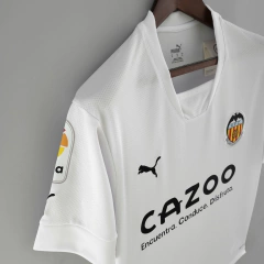 Camisa Valencia Home 22/23 Torcedor Puma Masculina - Branca - Esporte Chique - A sua loja de Importações de Artigos esportivos