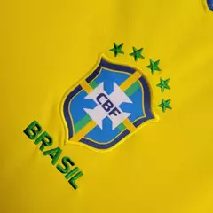 Camisa Seleção Brasileira I 25/26 - Torcedor Masculina - Amarela com detalhes em verde - loja online