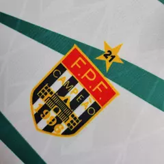 Camisa Retrô Palmeiras II 1996 - Masculina - Branca com detalhes em verde com patrocínio Parmalat - loja online