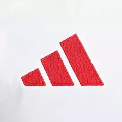 Imagem do Camisa Internacional II 25/26 - Torcedor Adidas Feminina - Branca com detalhes em vermelho