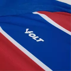 Camisa Fortaleza I 24/25 - Torcedor Masculina - Azul e vermelha com detalhes em branco - Esporte Chique - A sua loja de Importações de Artigos esportivos