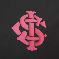 Camisa Internacional Treino 25/26 - Torcedor Masculina - Preta com detalhes em vermelho - loja online