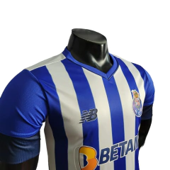 Camisa FC Porto Home 22/23 Jogador New Balance Masculina - Azul e Branco - Esporte Chique - A sua loja de Importações de Artigos esportivos