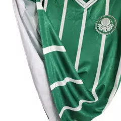 Camisa Retrô Palmeiras I 1993 - Masculina - Verde com listras em branco - Esporte Chique - A sua loja de Importações de Artigos esportivos