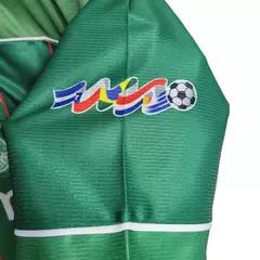 Camisa Retrô Palmeiras I 1999 - Torcedor Rhumell Masculina - Verde com listras em branco - Esporte Chique - A sua loja de Importações de Artigos esportivos