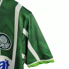 Camisa Retrô Palmeiras 1996 - Torcedor Rhumell Masculina - Verde com detalhes branco com patrocínio Parmalat na internet