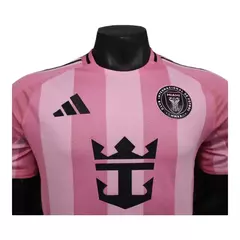Camisa Inter Miami I 25/26 - Jogador Masculina - Rosa com detalhes em preto - comprar online