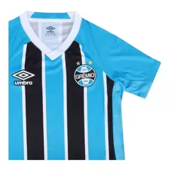 Imagem do Camisa Grêmio I 25/26 - Torcedor Umbro Feminina - Azul e preta