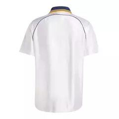 Camisa Retrô Real Madrid I 1999/00 - Masculina Adidas - Branca com detalhes em azul e amarelo - comprar online