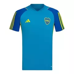 Camisa Boca Juniors Treino 24/25 - Torcedor Masculina - Azul com detalhes em amarelo