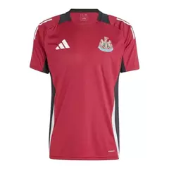 Camisa Newcastle Treino 24/25 - Torcedor Masculina - Vermelha com detalhes em preto e branco