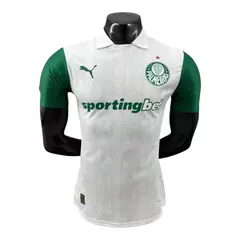 Camisa Palmeiras II 25/26 - Jogador Masculina - Branca com detalhes em verde