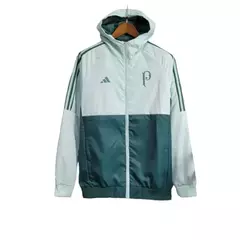 Jaqueta Corta-Vento Palmeiras 24/25 - Masculina - Branco e Verde
