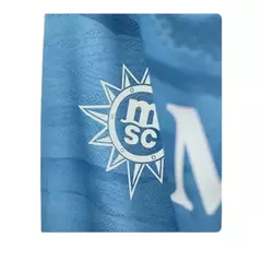 Camisa Napoli Edição especial 24/25 - Torcedor EA7 Masculina - Azul na internet