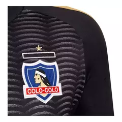 Camisa Colo Colo do Chile II 25/26 - Torcedor Masculina - Preta com detalhes em amarelo na internet