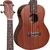 Ukulele Concert Malibu Natural Fosco Com Bag - 23SE na internet