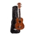 Ukulele Malibu Soprano Sapele Natural Com Bag - 21S