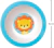 Pratinho Bowl Animal Fun Leão Colorido - Buba - comprar online