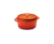 Caçarola Studio Antiaderente Cerâmica e Alumínio 3L Laranja c/ Vermelho - Hercules