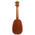 Ukulele Malibu Abacaxi Concert Sapele Natural Fosco - 23SP - Happy Express