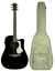 Violão Florens FS-200 BK Aço Elétrico Preto c/ Bag - Tagima