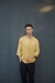 Camisola de lino Mustard - tienda online