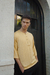 Camisola de lino Mustard