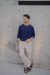Camisola de lino Navy - comprar online