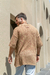 Camisa Tejida Camel - comprar online