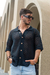Camisa Tejida Negra en internet