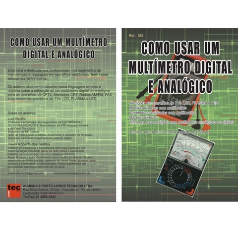Como Usar Um Multímetro Analógico E Digital