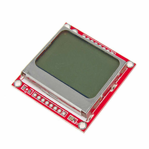 Display LCD Grafico Monocromatico Nokia 5110 Para Arduino