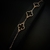 Pulseira 3 Trevo Preto Banhado a Ouro 18k - Medellin Joalheria