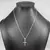 Pingente Crucifixo Liso Prata 925