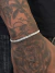 Pulseira Elo Duplo 3mm Prata 925 - comprar online