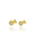 Par de Brinco Redondo 31 Pedras Cravejado Banhado a Ouro 18k - comprar online