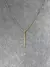 Kit Corrente Veneziana 1,5mm e Pingente Cruz Lisa Banhado a ouro 18k - loja online