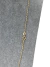 Corrente Cadeado Quadrado 1,5mm Banhado a Ouro 18k