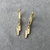Par de Brinco Argola Raio Cravejada Banhado a Ouro 18k na internet