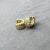 Par de Brinco Argola 13 Pedras Cravejado 7mm Banhado a ouro 18k na internet
