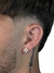Par de Brinco Coroa de Diamante 8mm Banhado a ouro 18k - comprar online