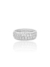 Anel Cravejado Imperial Ouro Branco - comprar online