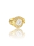 Anel Pata de Tigre Banhado a Ouro 18K - comprar online