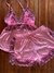 9355 - Baby Doll Liganete Premium Bicolor - loja online