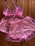 Imagem do 9355 - Baby Doll Liganete Premium Bicolor