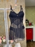 Imagem do 200559 - Camisola com Bojo, Renda e Tule com Fenda Frontal