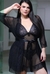 200774 - Look Completo Camisola + Robe Tule Preto - comprar online